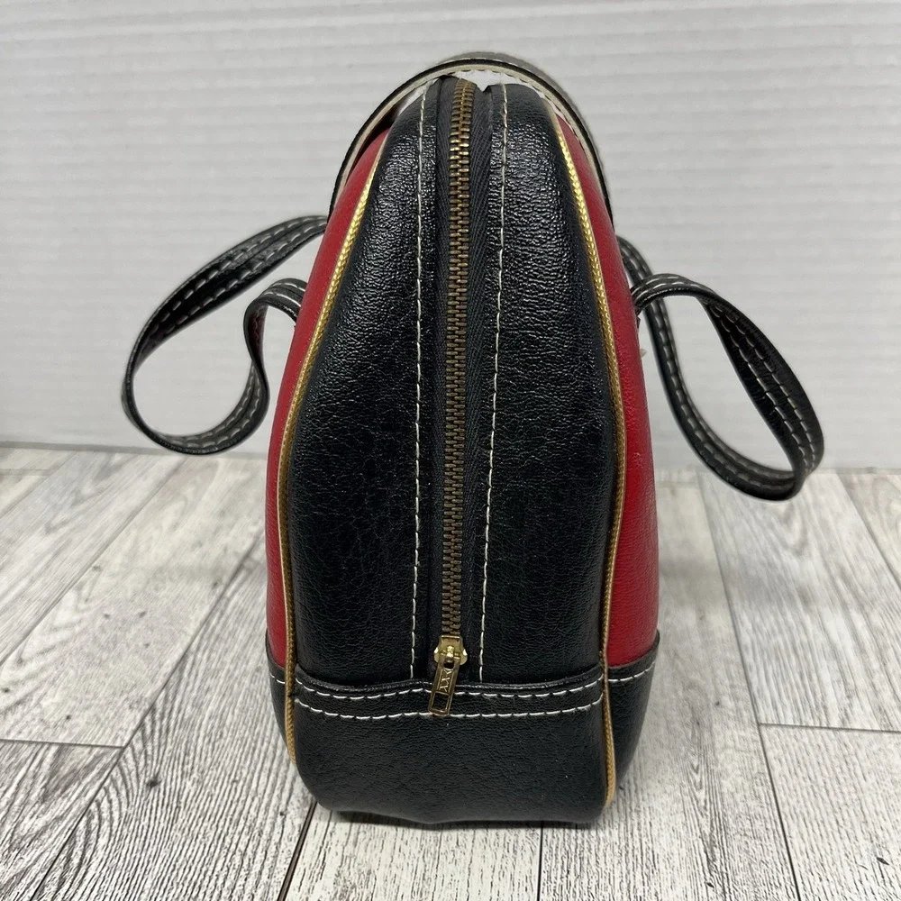 VTG Bowling 300 Bar‎ Set Cocktail Tools Pin & Ball Handles Mini Bag MCM NOS